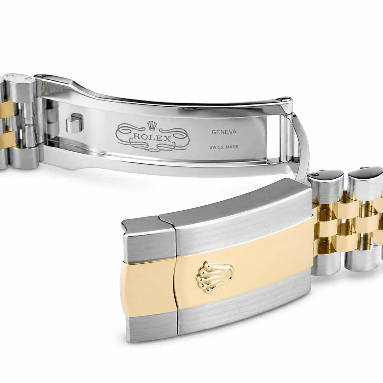 Rolex Datejust M126333-0001 Cal.3235 Fluted Bezel Two Tone AI 头图 3 - 表扣表链 [ai-shot:bracelet-clasp]