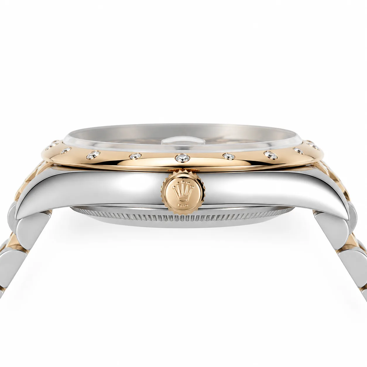 Rolex Datejust 126331-0015 Cal.3235 Slate Dial Everose Gold AI 头图 2 - 侧面细节 [ai-shot:side-detail]