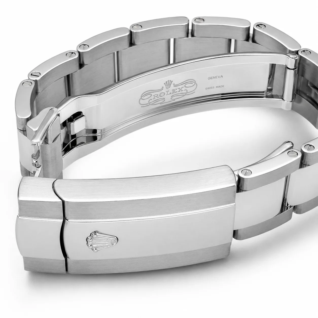 Rolex Datejust 126200-0002 36mm Silver Dial Smooth Bezel AI 头图 3 - 表扣表链 [ai-shot:bracelet-clasp]