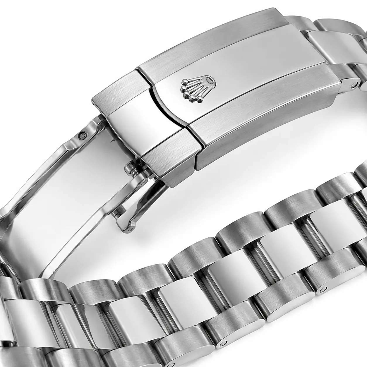 Rolex Datejust 126300-0017 41mm Cal.3235 904L Stainless Steel AI 头图 3 - 表扣表链 [ai-shot:bracelet-clasp]