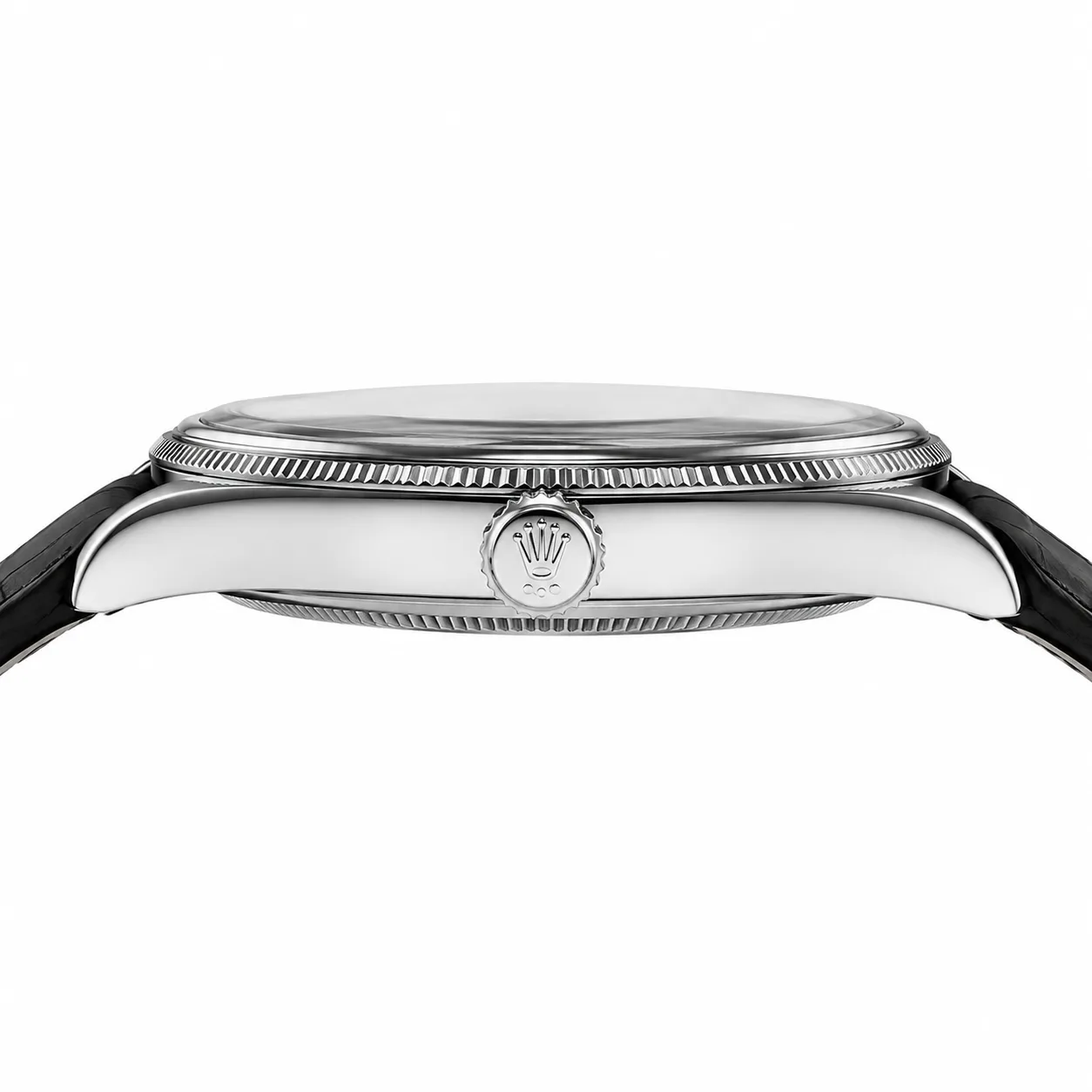 Rolex 1908 m52509-0002 39mm Cal.7140 18K White Gold AI 头图 2 - 侧面细节 [ai-shot:side-detail]