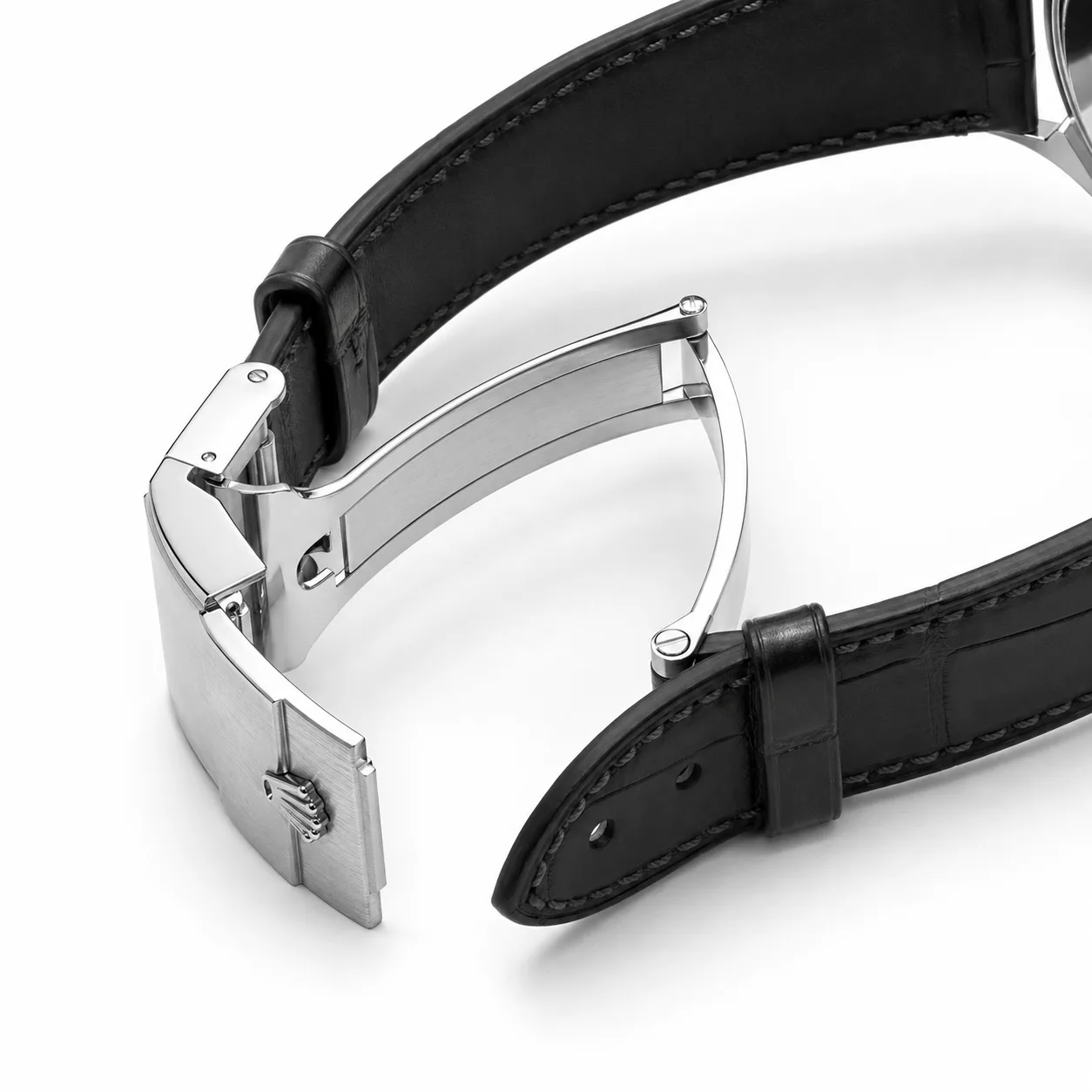 Rolex 1908 m52509-0002 39mm Cal.7140 18K White Gold AI 头图 3 - 表扣表链 [ai-shot:bracelet-clasp]