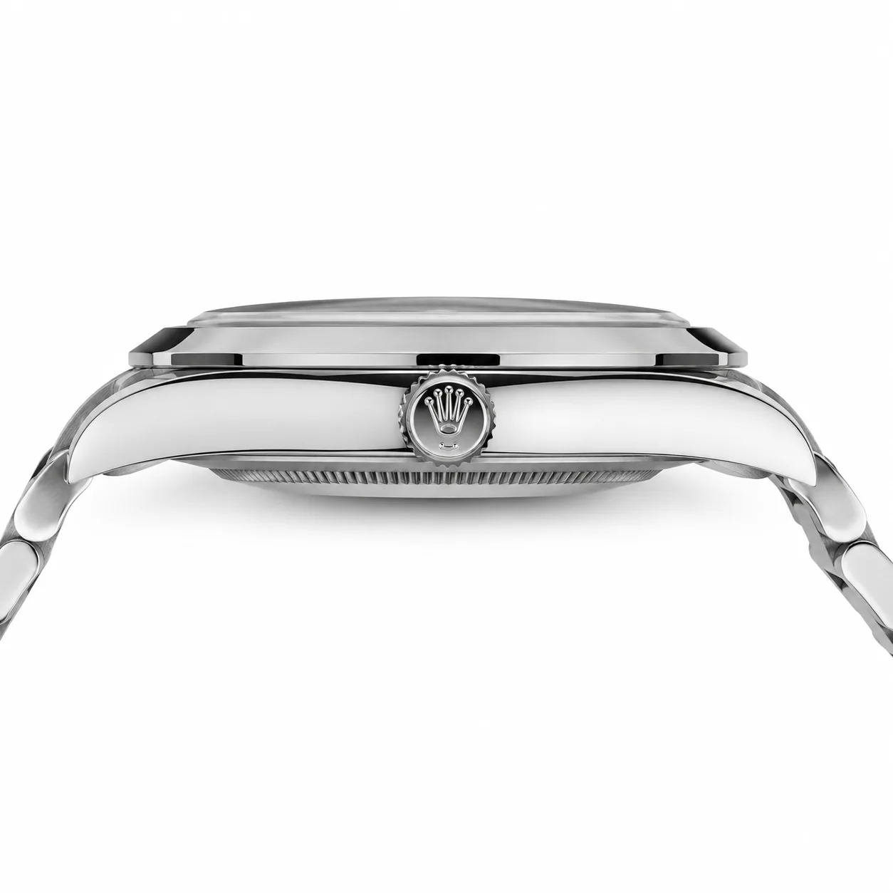 Rolex Datejust m126300-0006 41mm Cal.3235 904L Stainless Steel AI 头图 2 - 侧面细节 [ai-shot:side-detail]