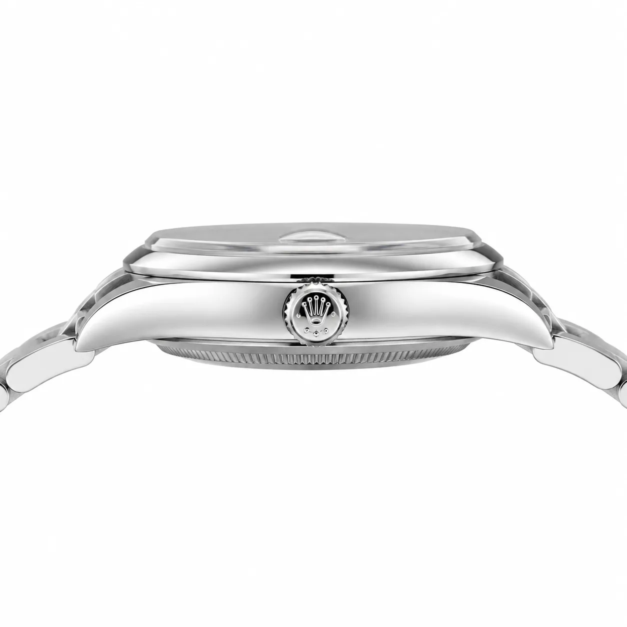 Rolex Datejust m126200-0001 36mm Cal.3235 904L Stainless Steel AI 头图 2 - 侧面细节 [ai-shot:side-detail]