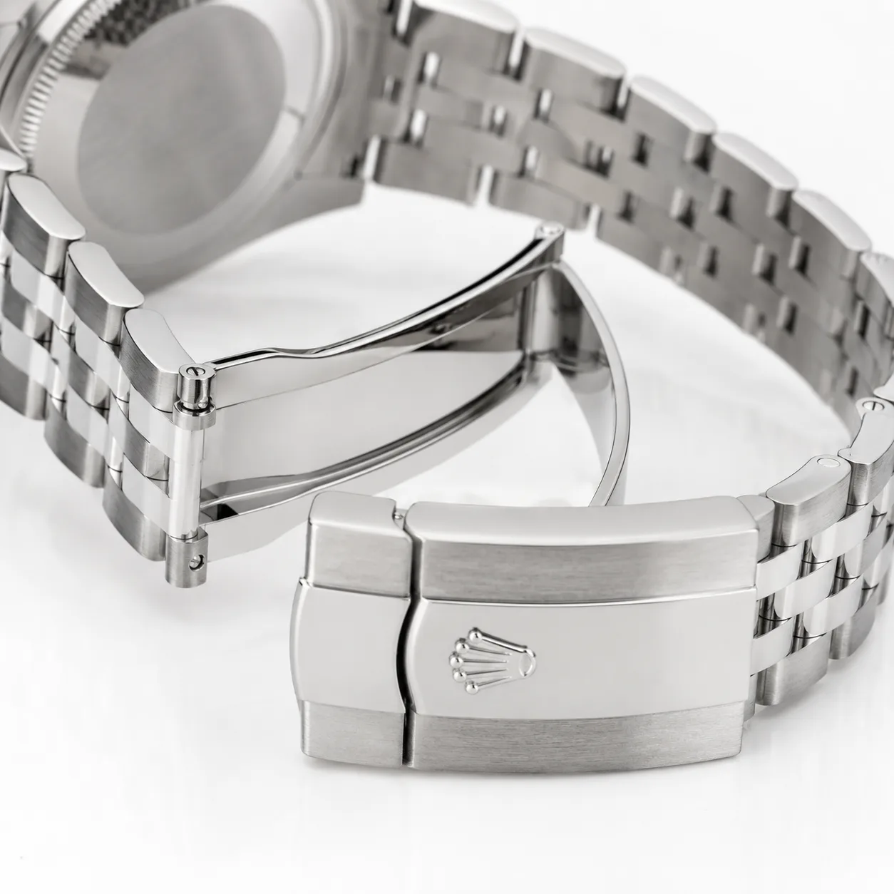 Rolex Datejust m126200-0001 36mm Cal.3235 904L Stainless Steel AI 头图 3 - 表扣表链 [ai-shot:bracelet-clasp]
