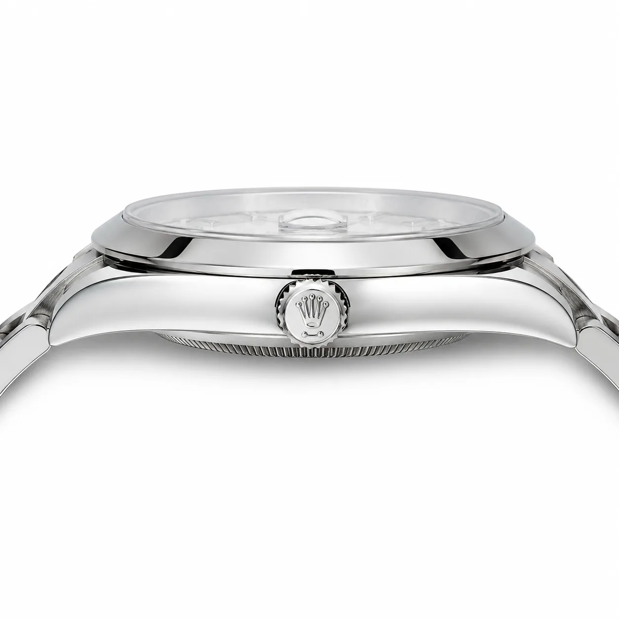 Rolex Datejust m126300-0015 41mm Cal.3235 904L Stainless Steel AI 头图 2 - 侧面细节 [ai-shot:side-detail]