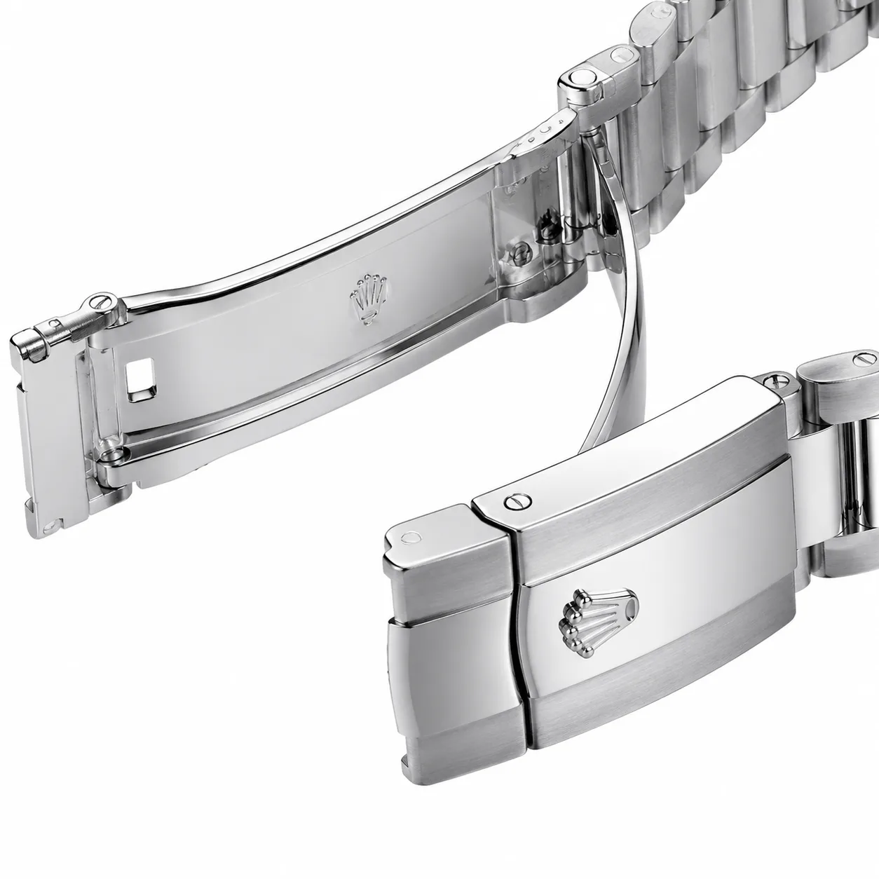 Rolex Day-Date m228396tbr-0020 40mm Cal.3255 950 Platinum AI 头图 3 - 表扣表链 [ai-shot:bracelet-clasp]