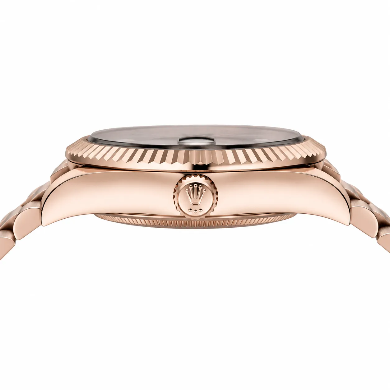 Rolex Sky-Dweller m336935-0008 42mm Cal.9002 18K Everose Gold AI 头图 2 - 侧面细节 [ai-shot:side-detail]