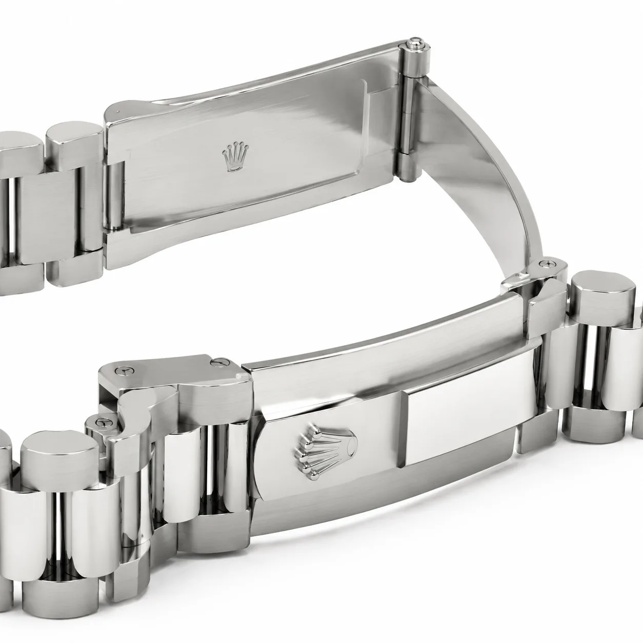 Rolex Day-Date m228396tbr-0011 40mm Cal.3255 / T 950 Platinum AI 头图 3 - 表扣表链 [ai-shot:bracelet-clasp]