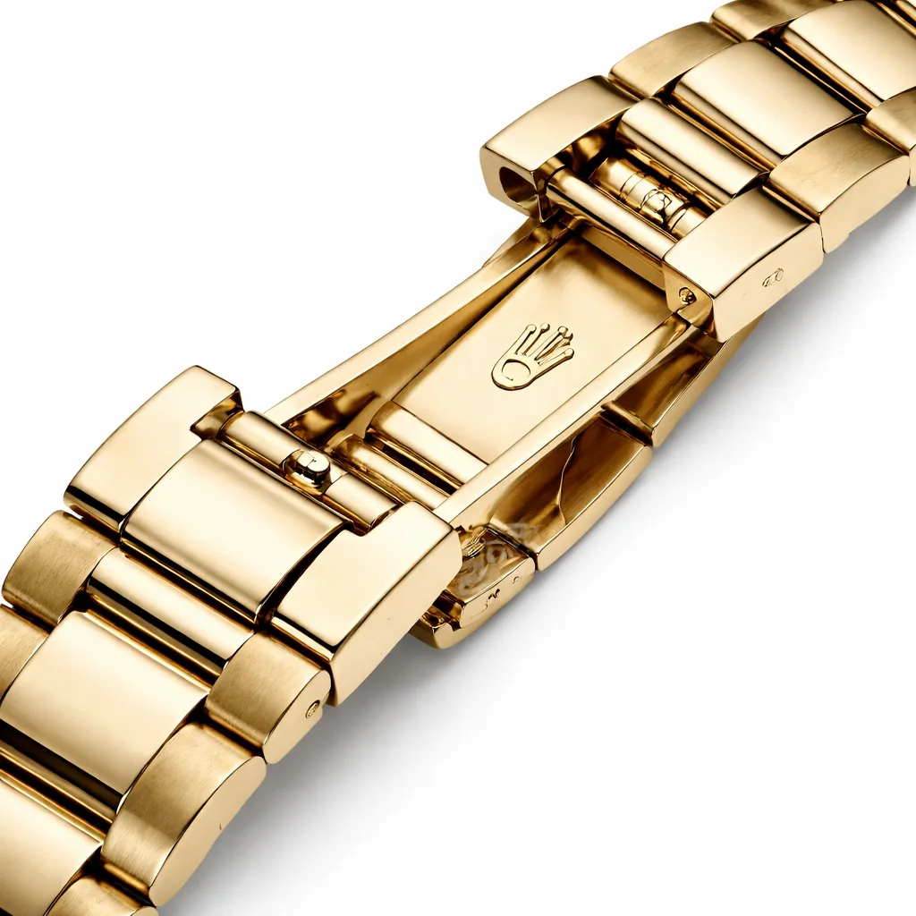 Rolex Sky-Dweller m336938-0002 42mm Cal.9002 18K Yellow Gold AI 头图 3 - 表扣表链 [ai-shot:bracelet-clasp]