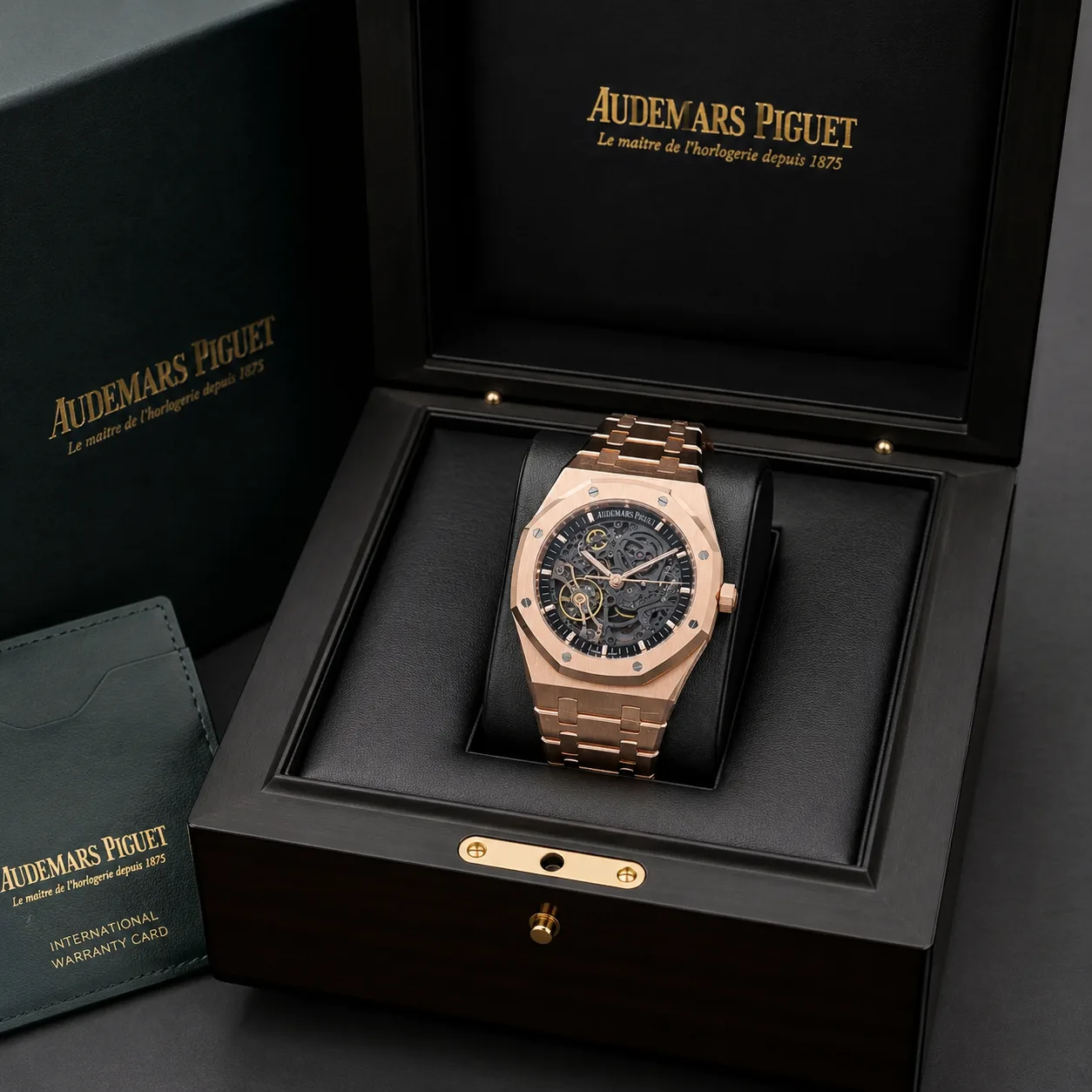 Audemars Piguet Royal Oak 15407OR.OO.1220OR.01 Cal.3132 Everose Gold AI 头图 5 - 包装盒 [ai-shot:box-shot]