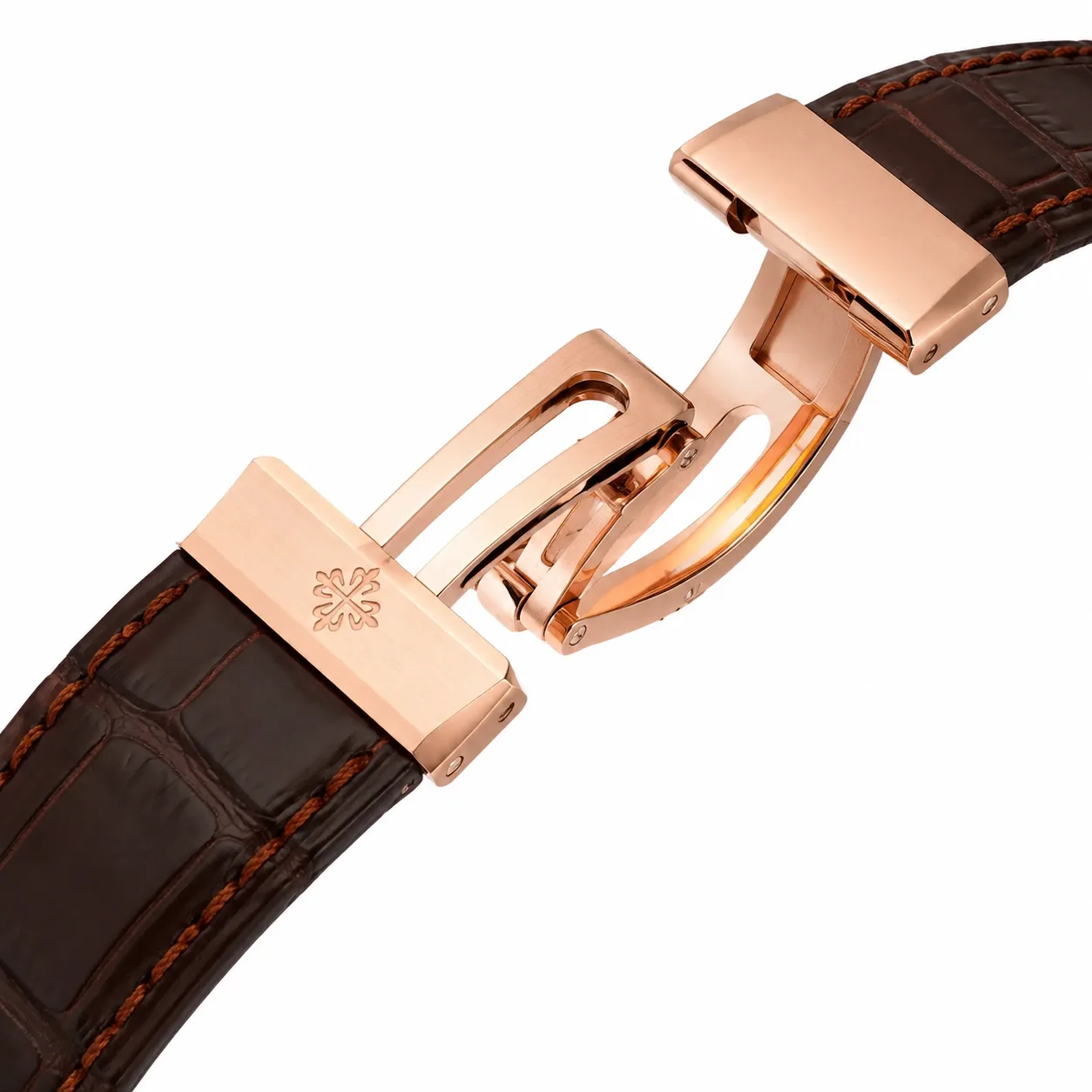 Patek Philippe Nautilus 5712R-001 Cal.240 D-Blue Dial Everose Gold AI 头图 3 - 表扣表链 [ai-shot:bracelet-clasp]