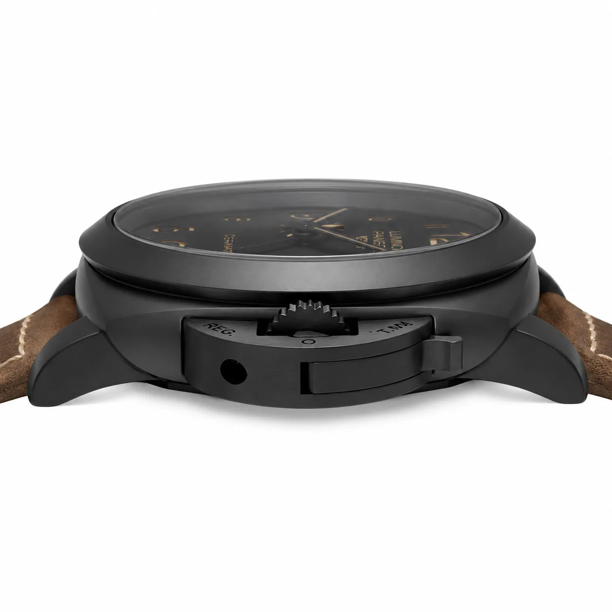 PANERAI GMT-Master II PAM00441 Cal.9001 AI 头图 2 - 侧面细节 [ai-shot:side-detail]