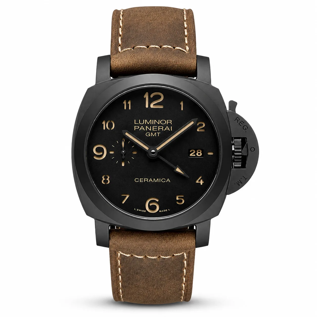 PANERAI GMT-Master II PAM00441 Cal.9001 AI 头图 1 - 白底全貌 [ai-shot:full-white]