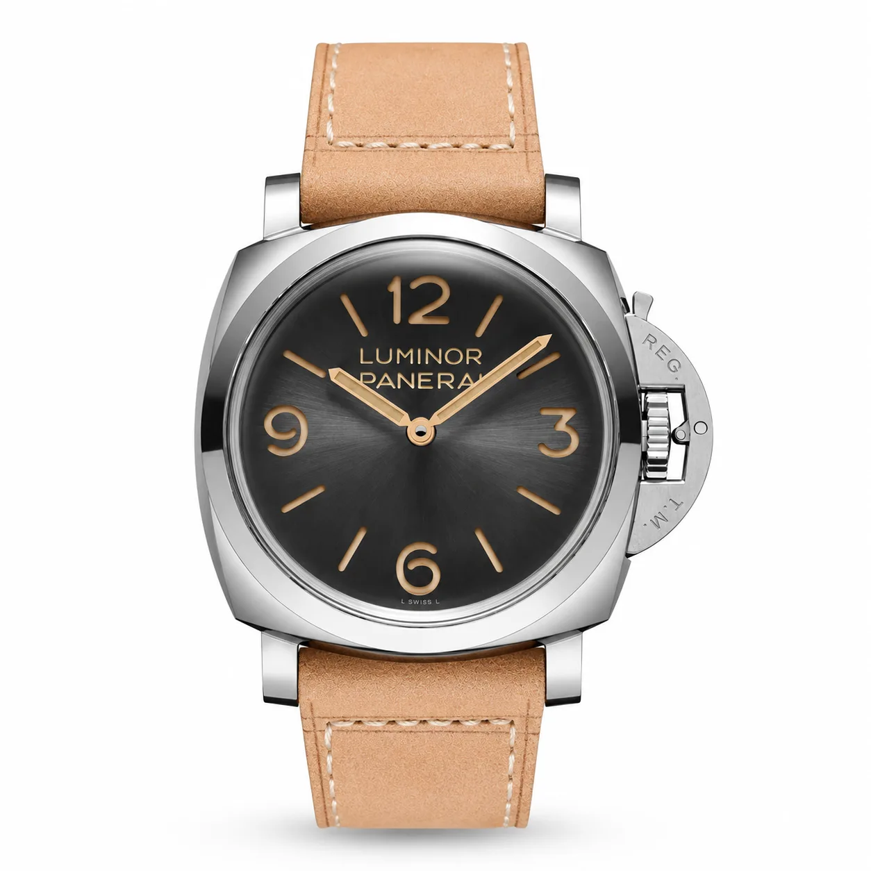 PANERAI 庐米诺 (Luminor) PAM01629 Cal.3000 AI 头图 1 - 白底全貌 [ai-shot:full-white]
