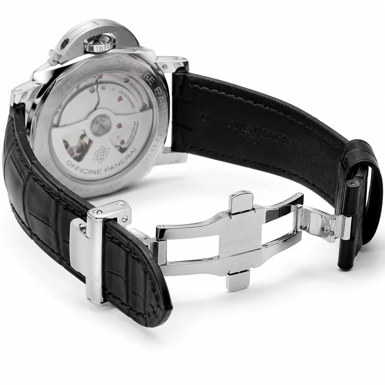PANERAI 庐米诺杜尔 (Luminor Due) PAM01672 Cal.900 AI 头图 3 - 表扣表链 [ai-shot:bracelet-clasp]