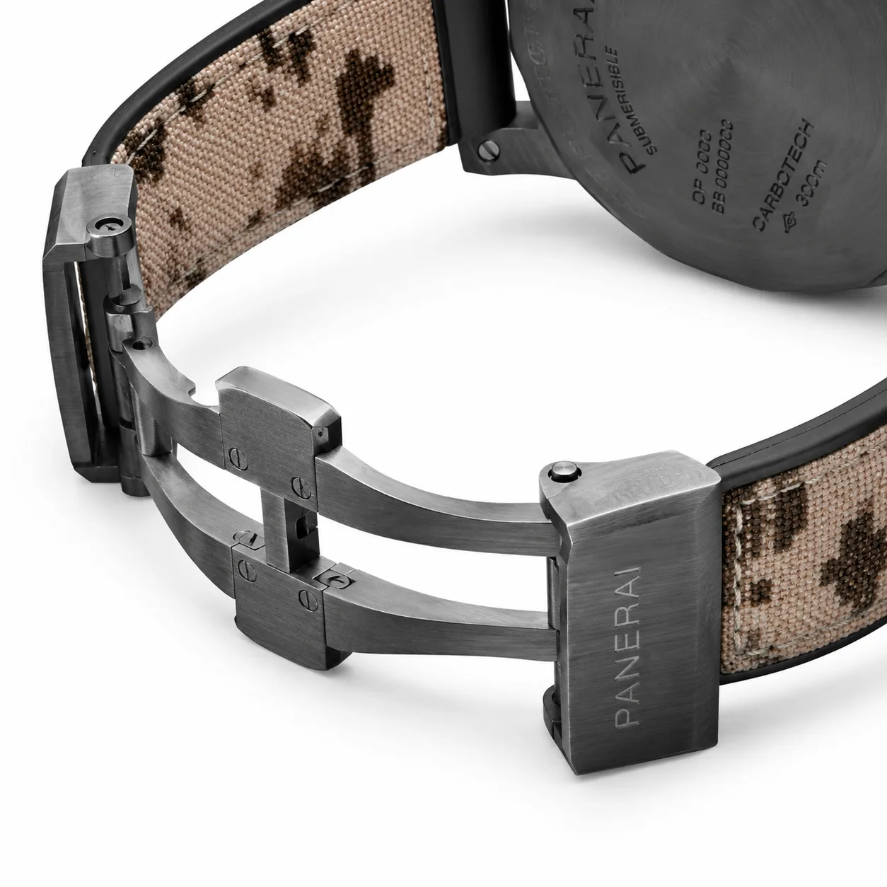 PANERAI 潜行 (Submersible) PAM01513 Cal.900 D-Blue Dial AI 头图 3 - 表扣表链 [ai-shot:bracelet-clasp]
