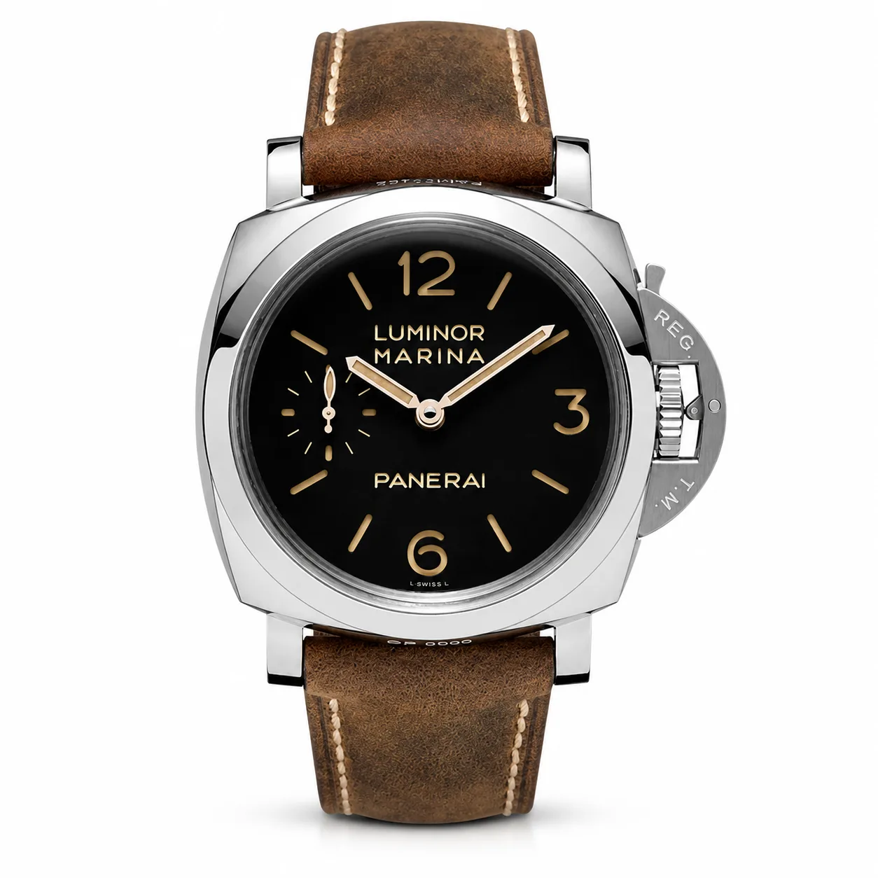 PANERAI 庐米诺 1950 系列 (Luminor 1950) PAM00422 Cal.3001 AI 头图 1 - 白底全貌 [ai-shot:full-white]