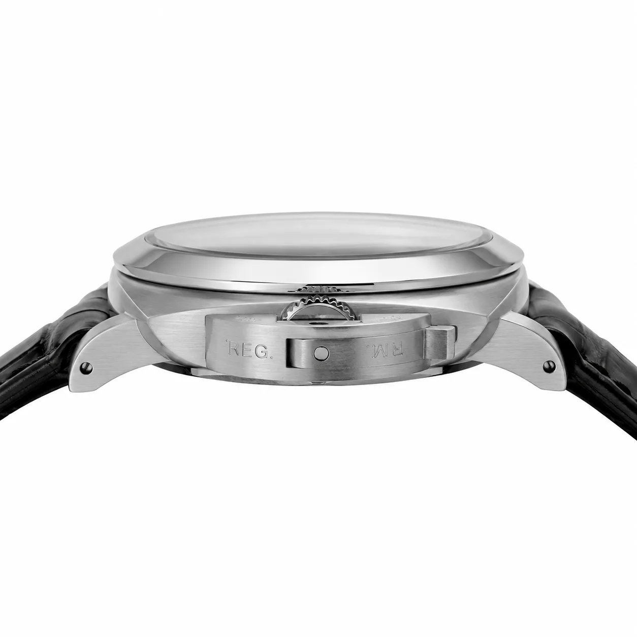 PANERAI GMT-Master II PAM00233 Cal.2002 Black Dial Steel Bezel AI 头图 2 - 侧面细节 [ai-shot:side-detail]