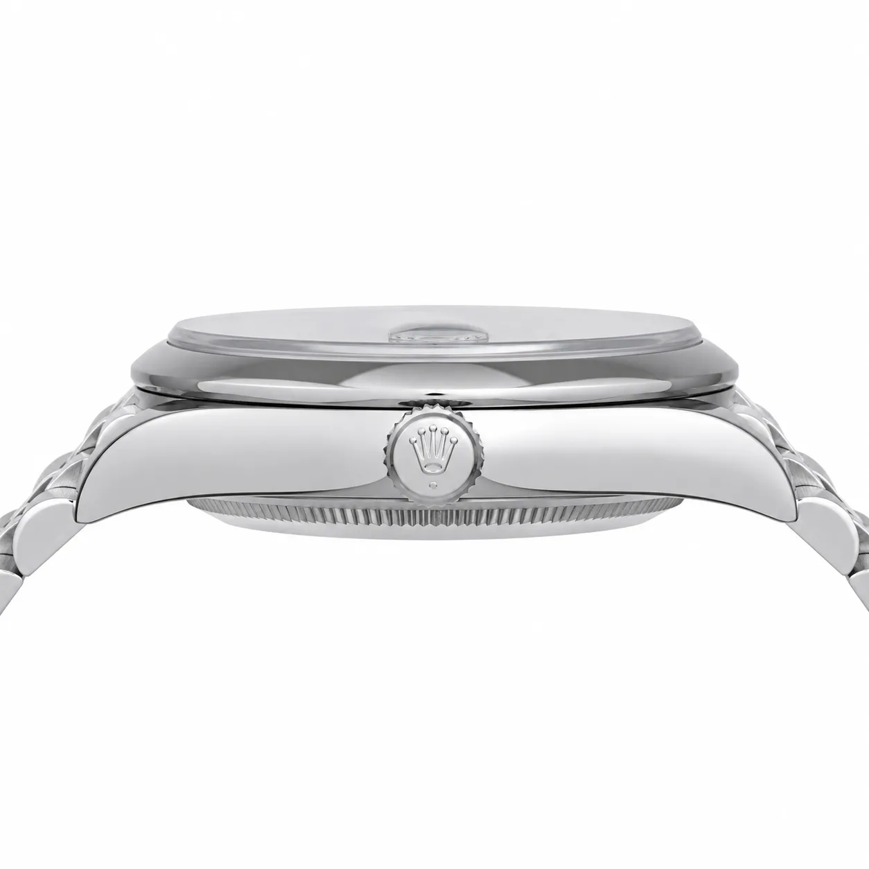 Rolex Datejust m126200-0026 36mm Cal.3235 904L Stainless Steel AI 头图 2 - 侧面细节 [ai-shot:side-detail]