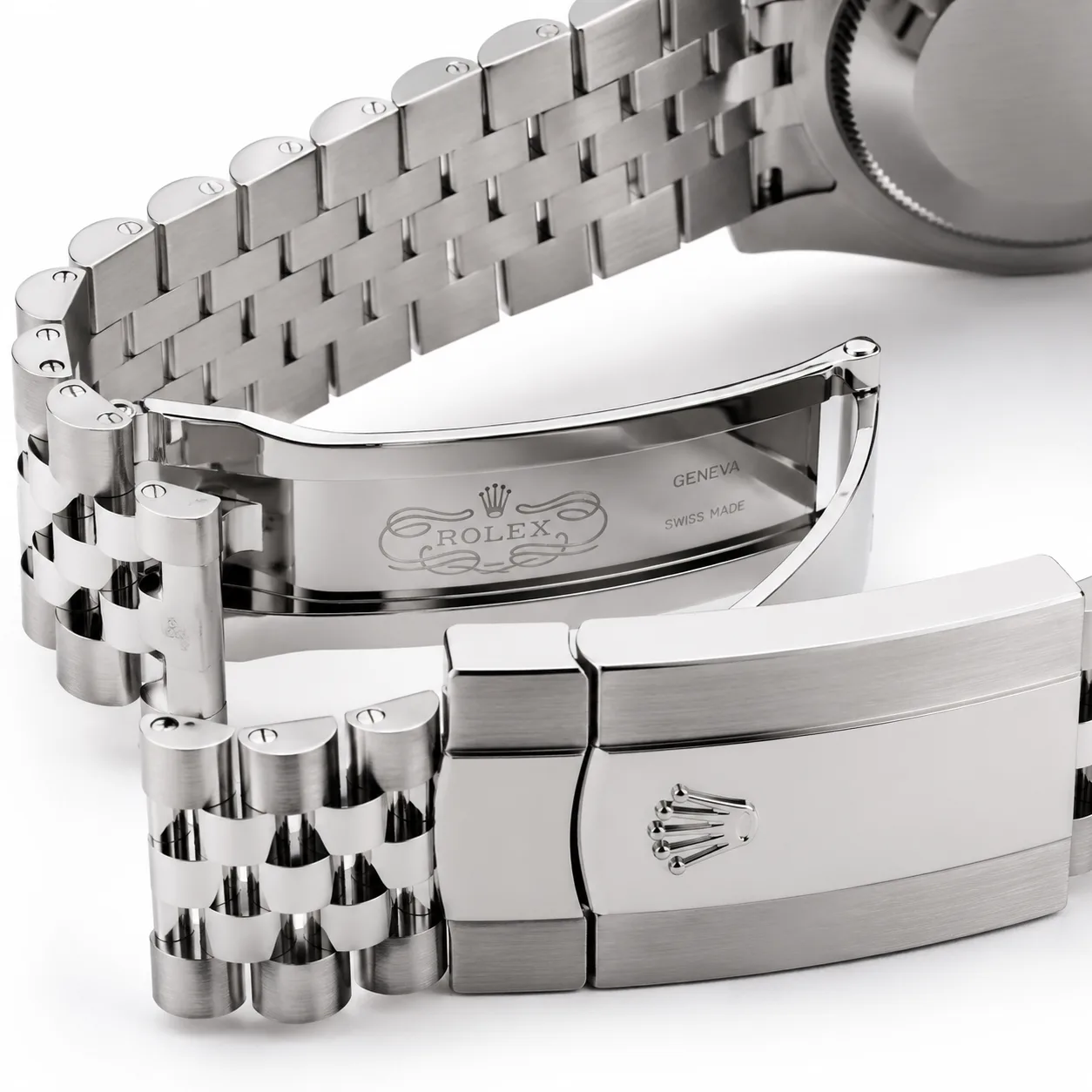 Rolex Datejust m126200-0026 36mm Cal.3235 904L Stainless Steel AI 头图 3 - 表扣表链 [ai-shot:bracelet-clasp]