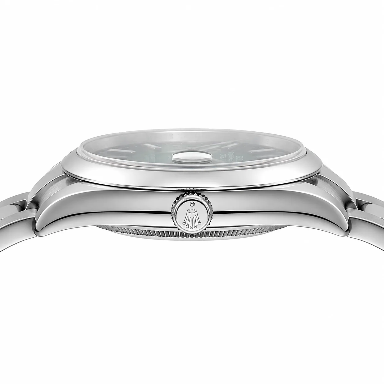 Rolex Datejust m126200-0025 36mm Cal.3235 904L Stainless Steel AI 头图 2 - 侧面细节 [ai-shot:side-detail]