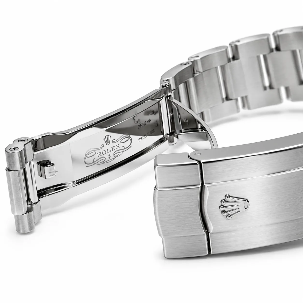 Rolex Oyster Perpetual m134300-0012 41mm Cal.3230 904L Stainless Steel AI 头图 3 - 表扣表链 [ai-shot:bracelet-clasp]