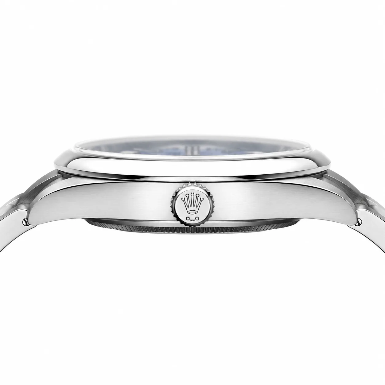 Rolex Oyster Perpetual m134300-0012 41mm Cal.3230 904L Stainless Steel AI 头图 2 - 侧面细节 [ai-shot:side-detail]