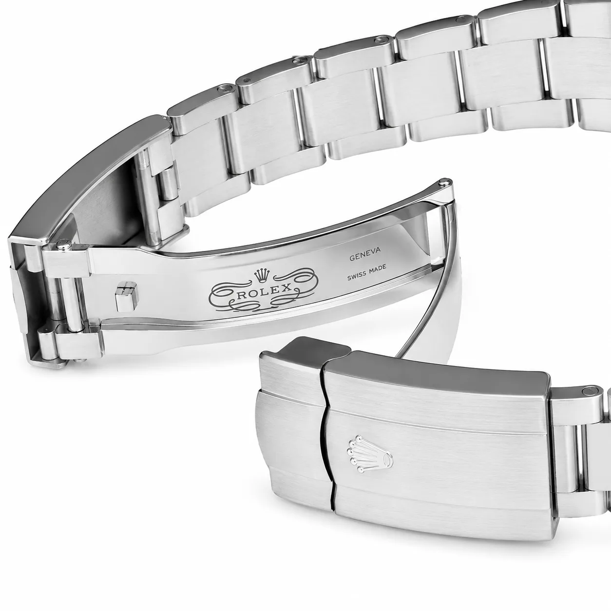 Rolex Oyster Perpetual m134300-0013 41mm Cal.3230 904L Stainless Steel AI 头图 3 - 表扣表链 [ai-shot:bracelet-clasp]