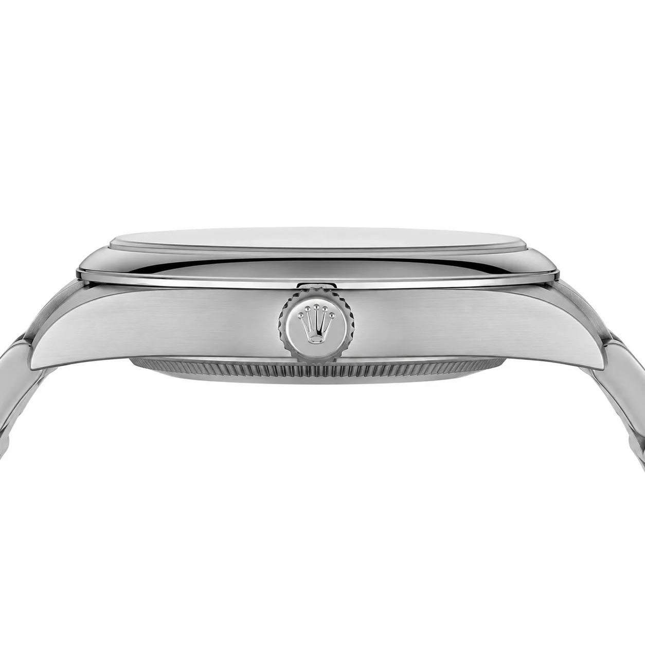 Rolex Oyster Perpetual m134300-0013 41mm Cal.3230 904L Stainless Steel AI 头图 2 - 侧面细节 [ai-shot:side-detail]