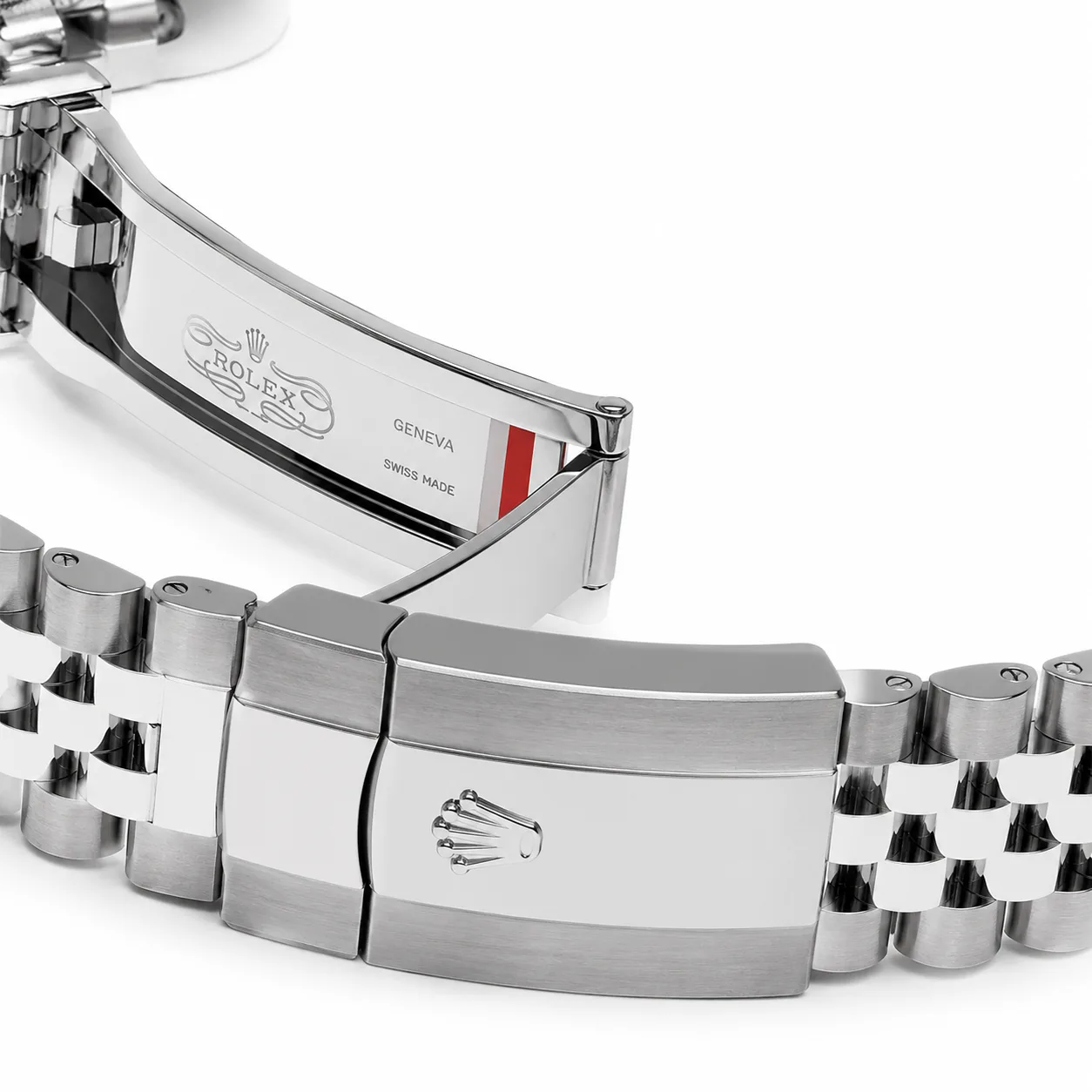 Rolex Datejust m126300-0028 41mm Cal.3235 904L Stainless Steel AI 头图 3 - 表扣表链 [ai-shot:bracelet-clasp]