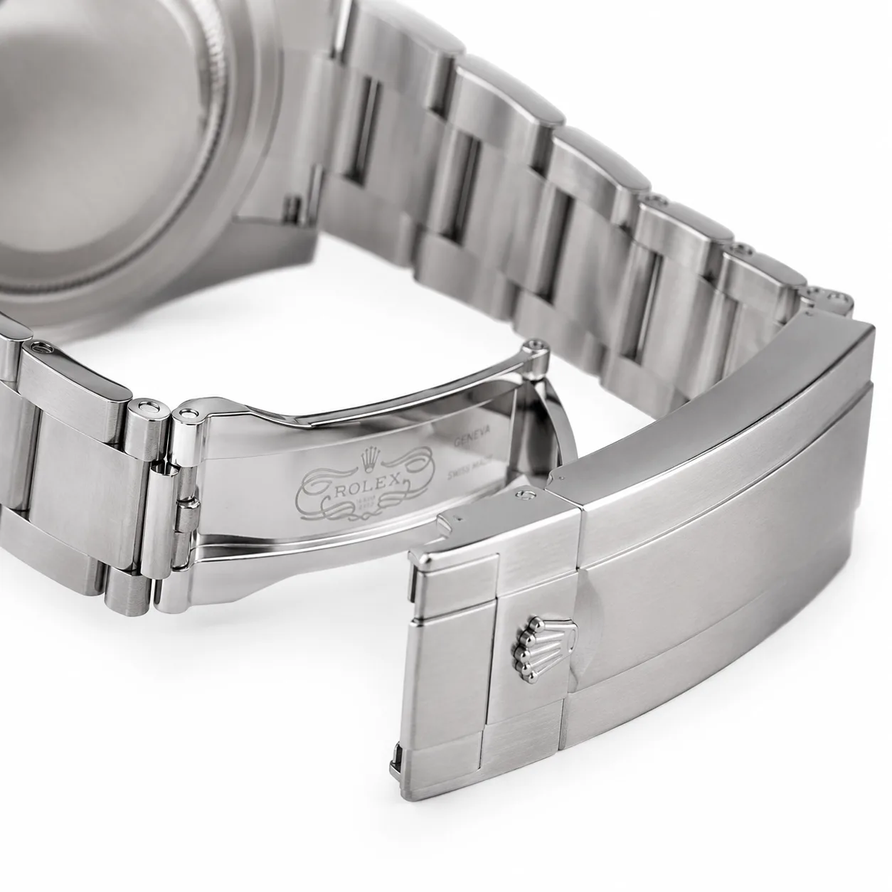 Rolex Submariner m126610ln-0001 41mm Cal.3235 / Cerachrom 904L Stainless Steel AI 头图 3 - 表扣表链 [ai-shot:bracelet-clasp]