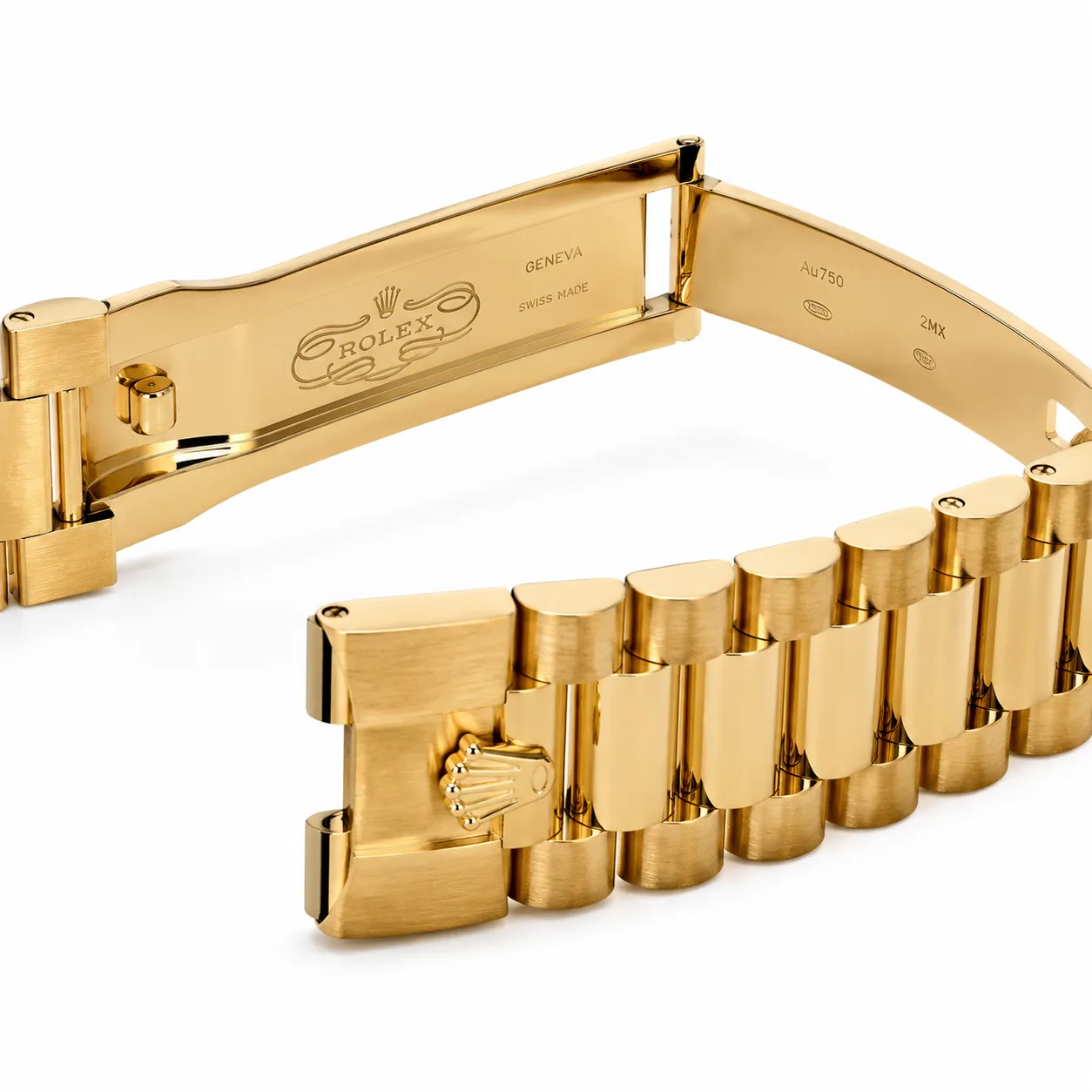 Rolex Day-Date m228238-0004 40mm Cal.3255 18K Yellow Gold AI 头图 3 - 表扣表链 [ai-shot:bracelet-clasp]