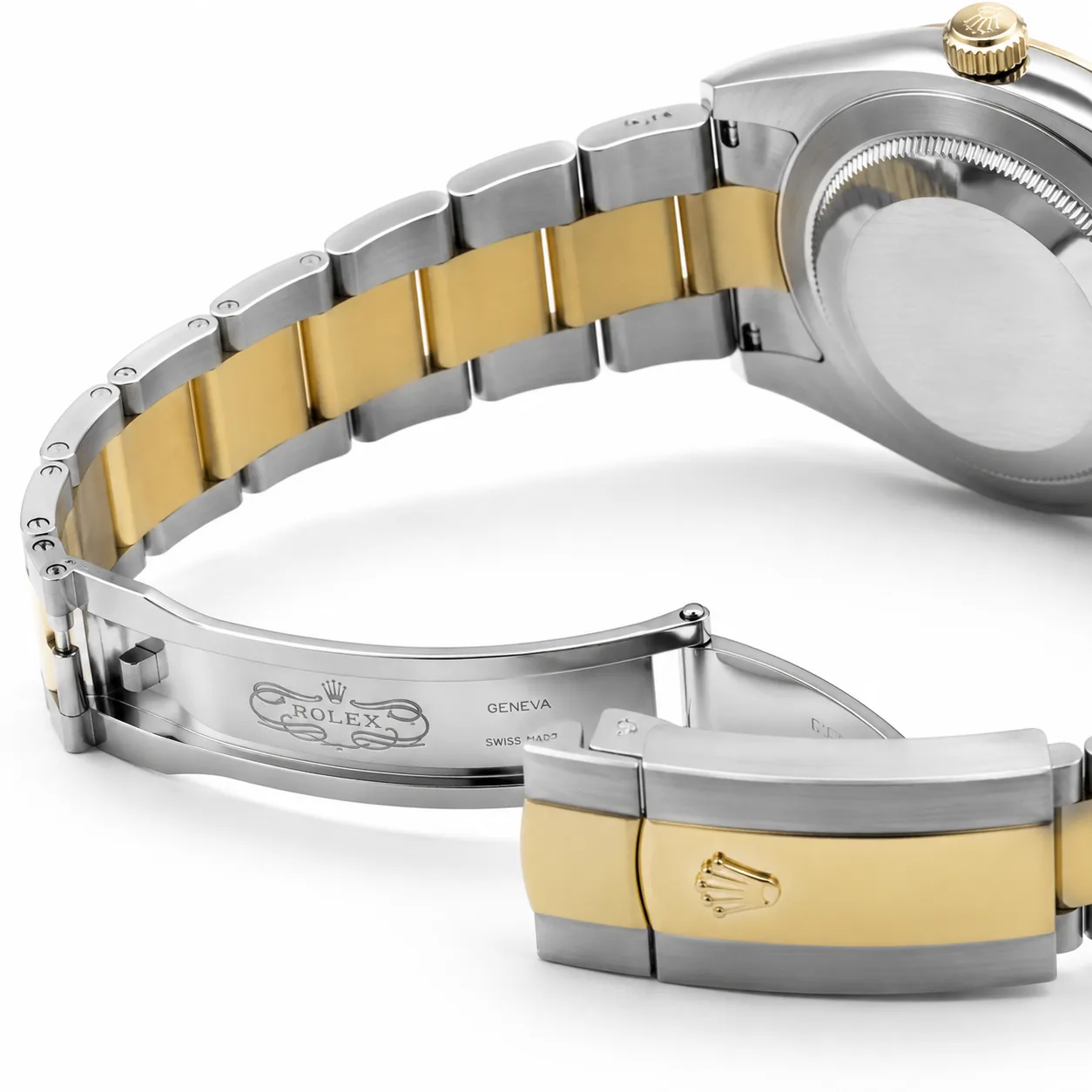 Rolex Datejust 126334-0006 Cal.3235 Slate Dial AI 头图 3 - 表扣表链 [ai-shot:bracelet-clasp]