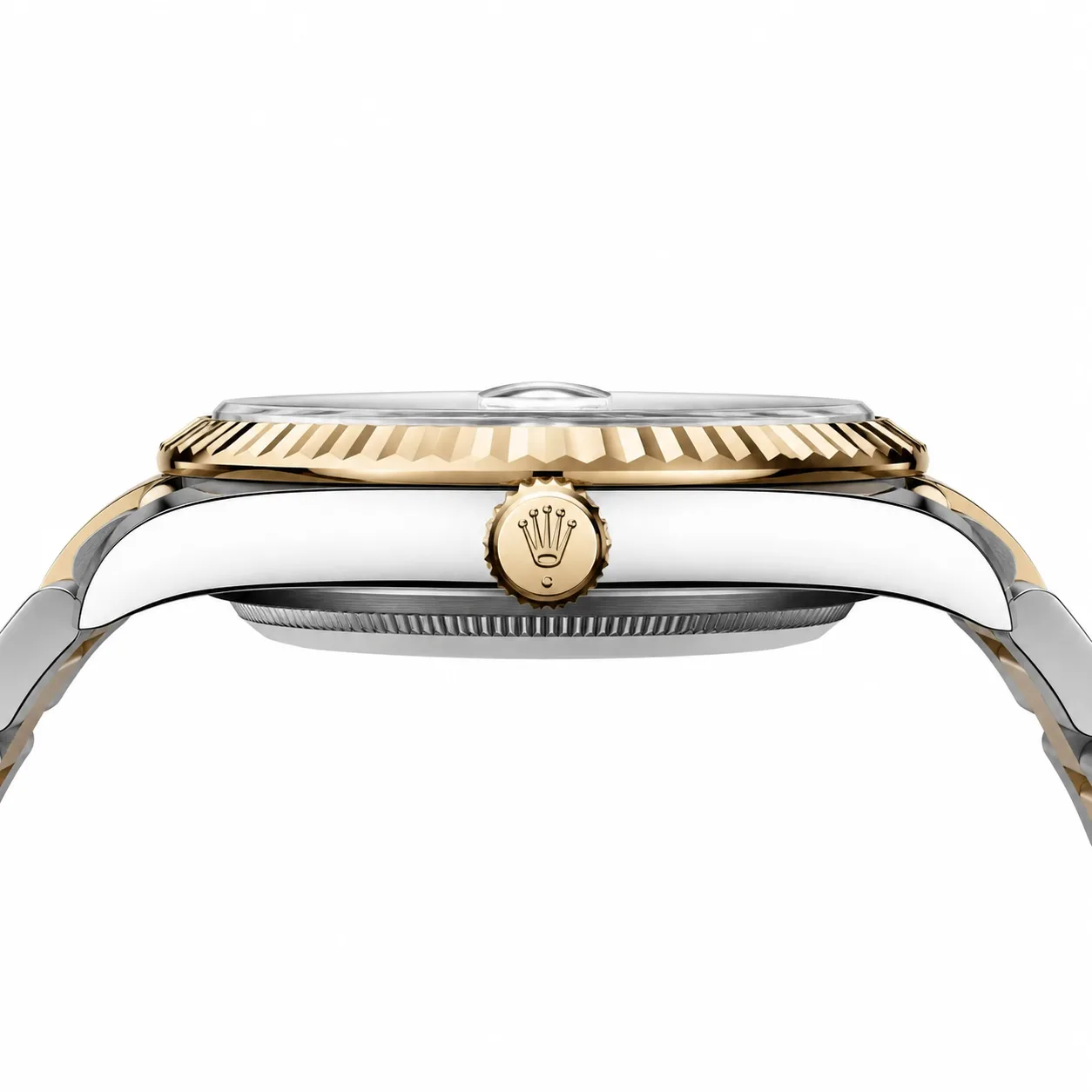 Rolex Datejust 126334-0006 Cal.3235 Slate Dial AI 头图 2 - 侧面细节 [ai-shot:side-detail]
