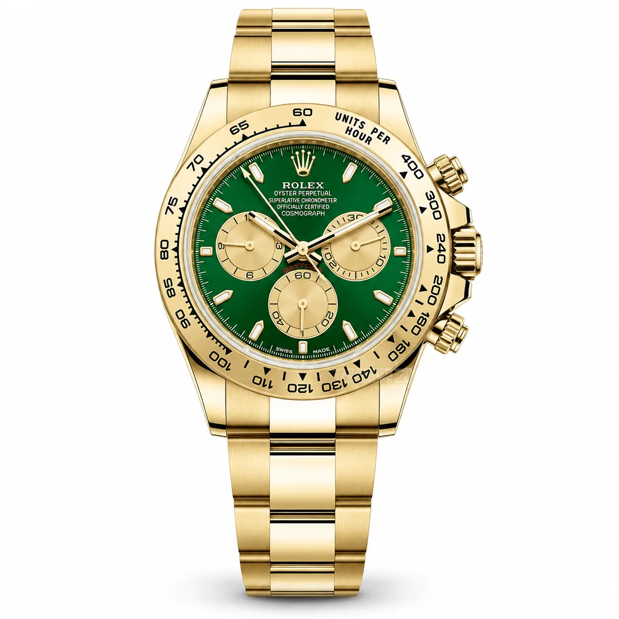 Rolex Cosmograph Daytona m126508-0008 40mm Cal.4131 / 18K 18K Yellow Gold AI 头图 1 - 白底全貌 [ai-shot:full-white]