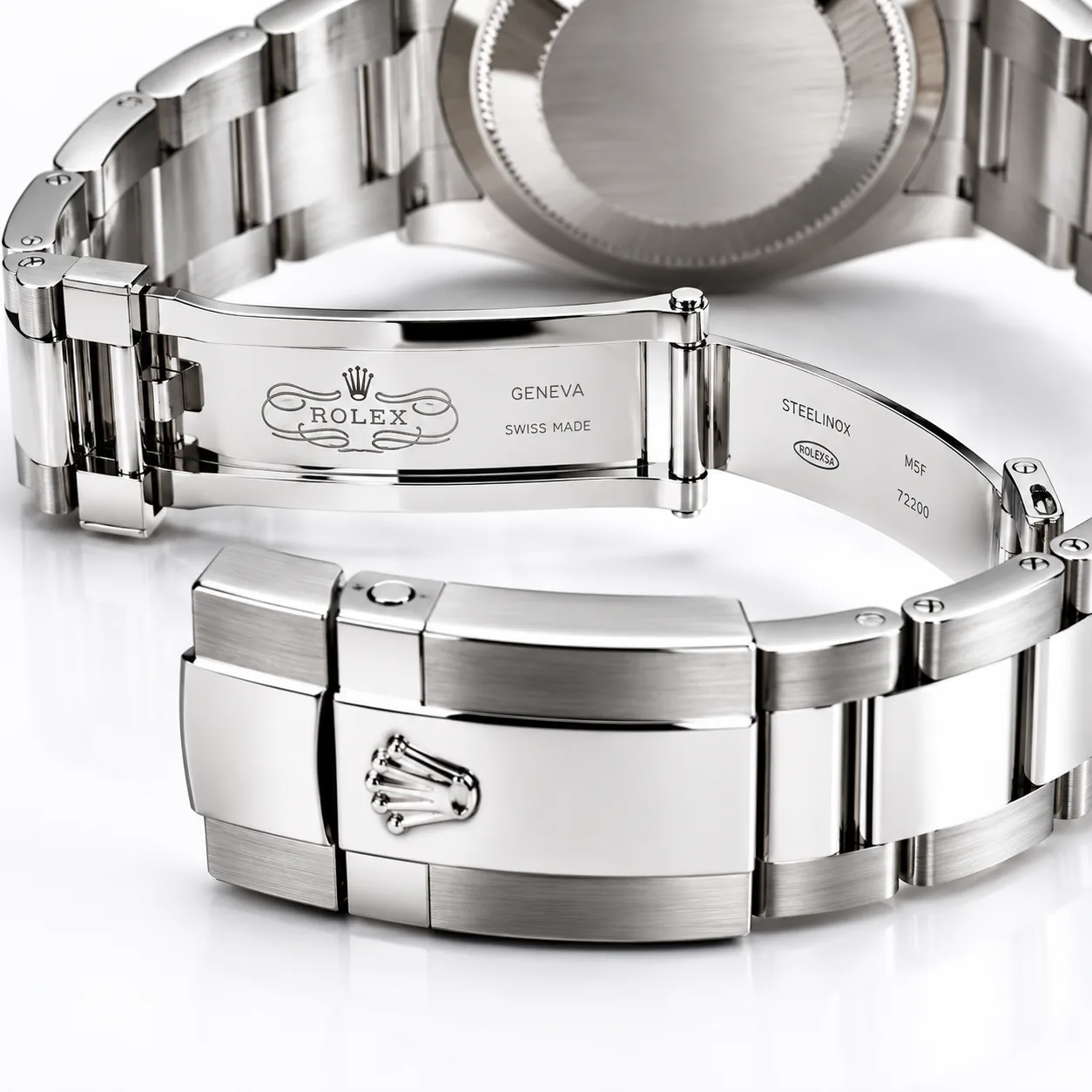 Rolex Yacht-Master m126622-0001 40mm Cal.3235 / 60 950 Platinum AI 头图 3 - 表扣表链 [ai-shot:bracelet-clasp]