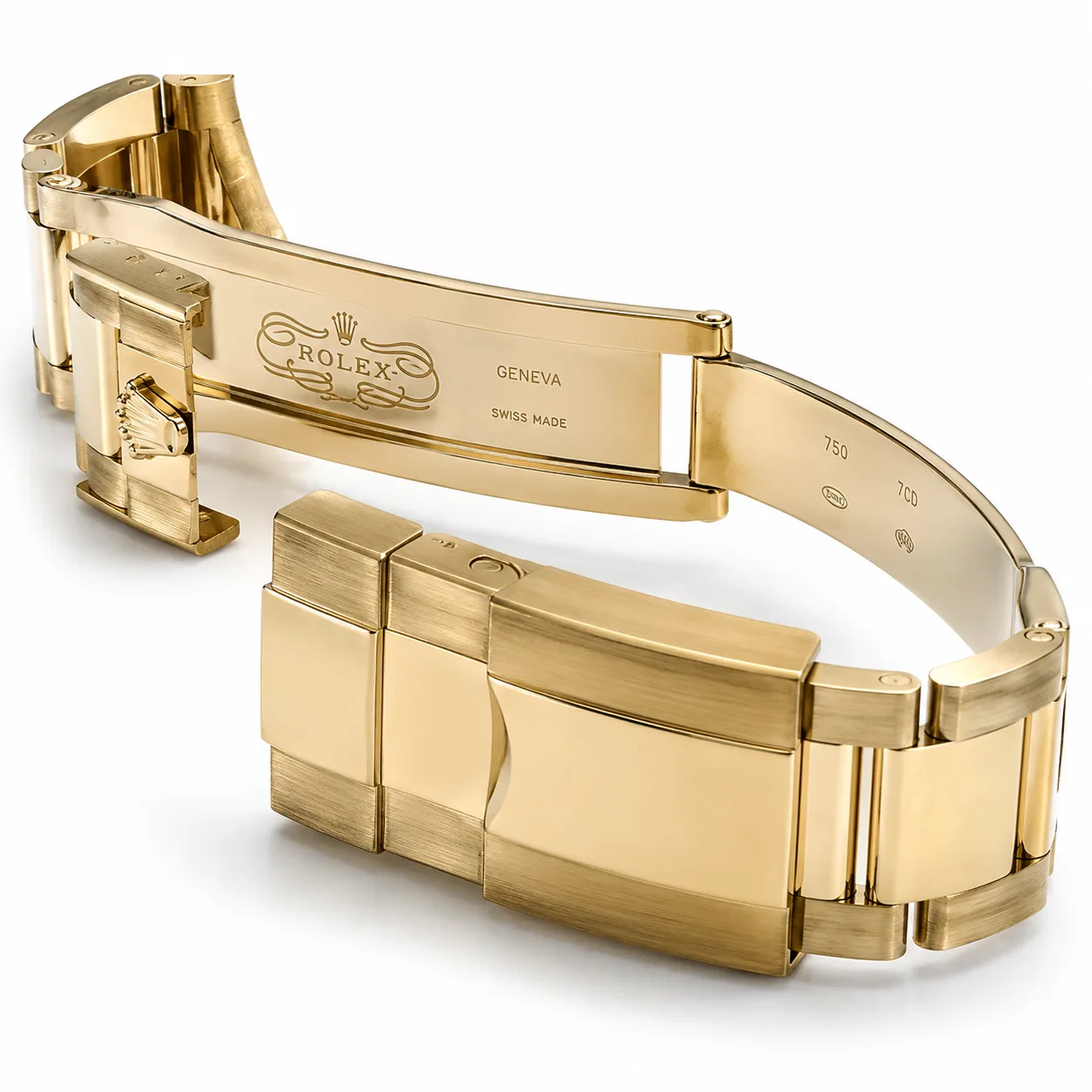 Rolex Cosmograph Daytona 126508-0006 Cal.4131 Two Tone AI 头图 3 - 表扣表链 [ai-shot:bracelet-clasp]