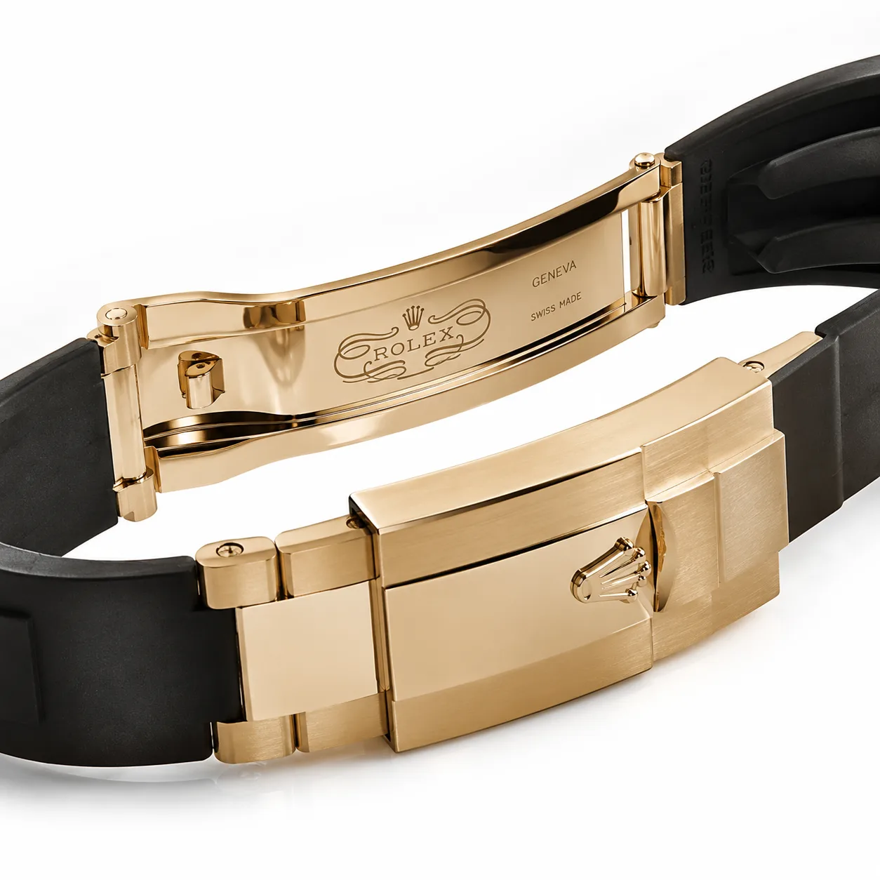 Rolex Yacht-Master M226658-0001 42mm Cal.3235 / Cerachrom 18K Yellow Gold AI 头图 3 - 表扣表链 [ai-shot:bracelet-clasp]