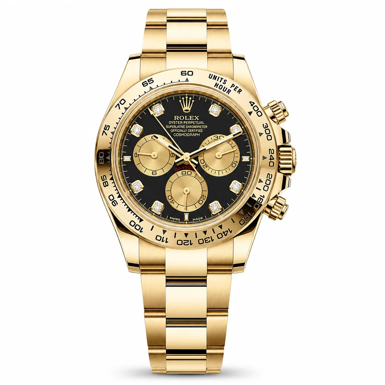 Rolex Cosmograph Daytona m126508-0003 40mm Cal.4131 / 18K 18K Yellow Gold AI 头图 1 - 白底全貌 [ai-shot:full-white]