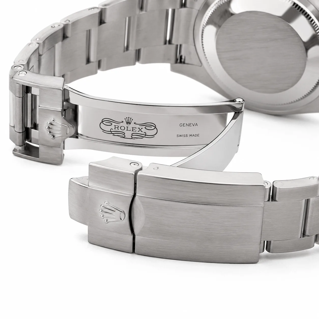 Rolex Explorer m124270-0001 36mm Cal.3230 904L Stainless Steel AI 头图 3 - 表扣表链 [ai-shot:bracelet-clasp]