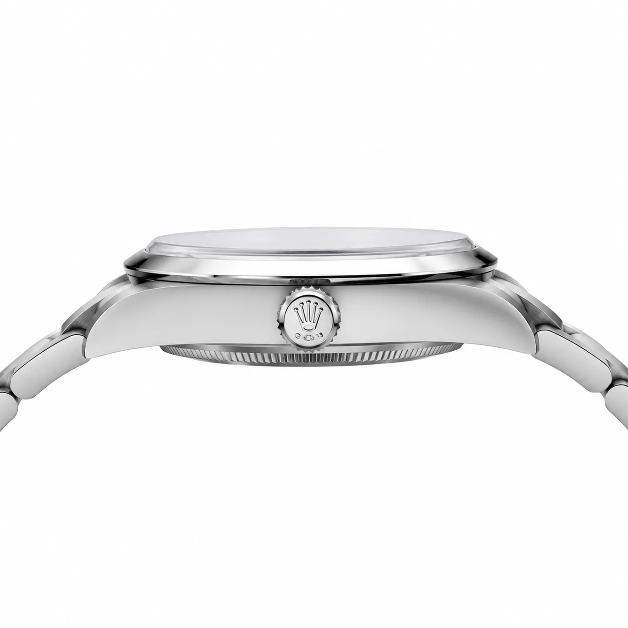 Rolex Explorer m124270-0001 36mm Cal.3230 904L Stainless Steel AI 头图 2 - 侧面细节 [ai-shot:side-detail]