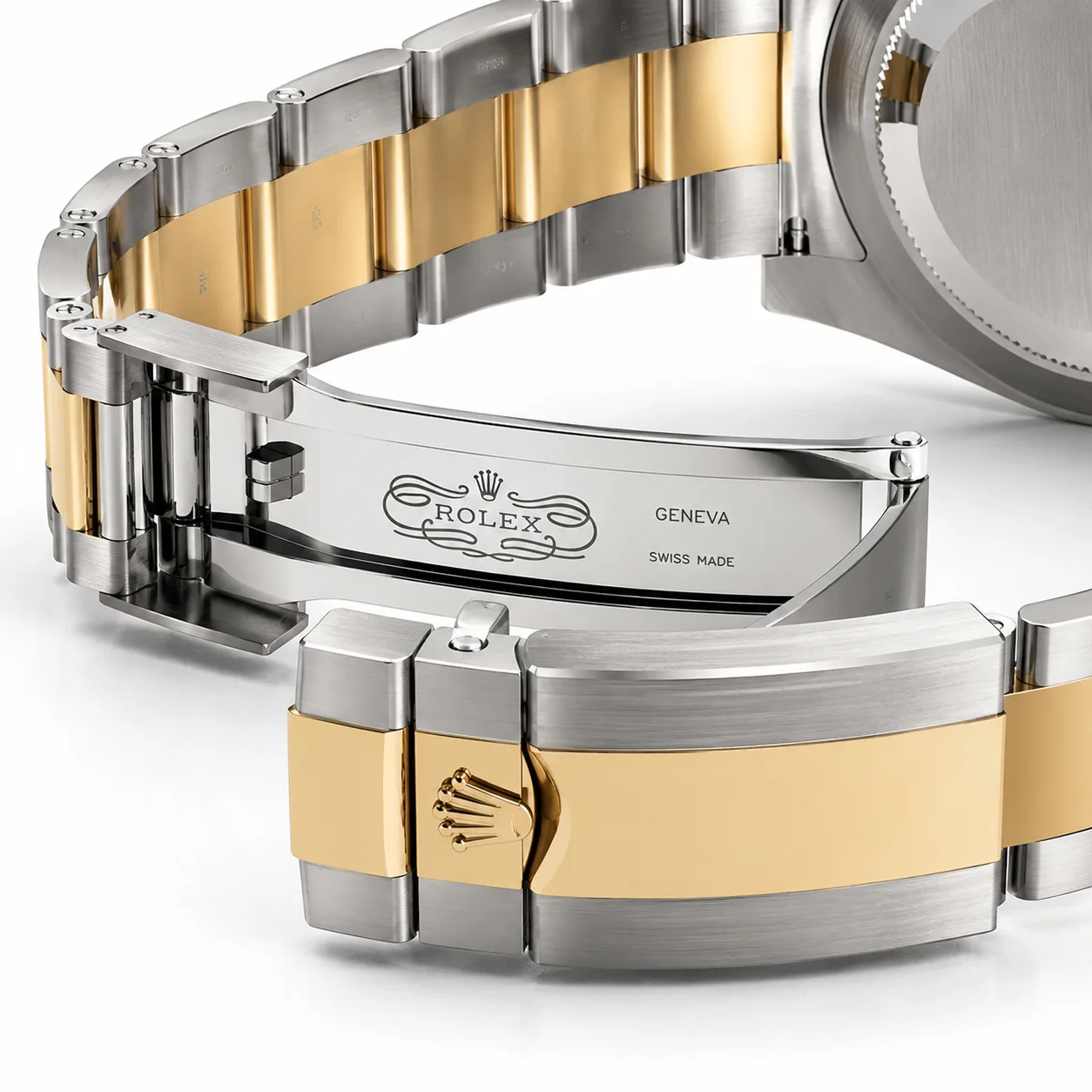 Rolex Sea-Dweller m126603-0001 43mm Cal.3235 / Cerachrom 904L Stainless Steel and 18K Yellow Gold AI 头图 3 - 表扣表链 [ai-shot:bracelet-clasp]