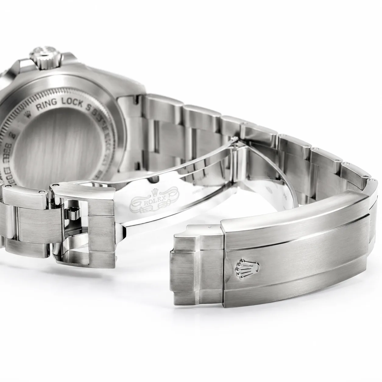 Rolex Deepsea 136660-0005 Cal.3235 D-Blue Dial Black Bezel AI 头图 3 - 表扣表链 [ai-shot:bracelet-clasp]