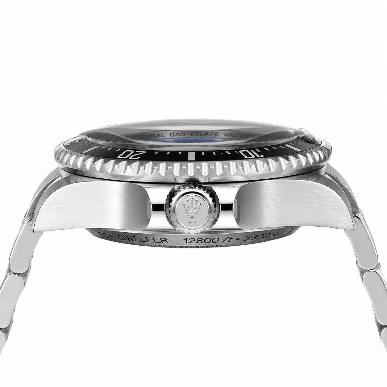Rolex Deepsea 136660-0005 Cal.3235 D-Blue Dial Black Bezel AI 头图 2 - 侧面细节 [ai-shot:side-detail]
