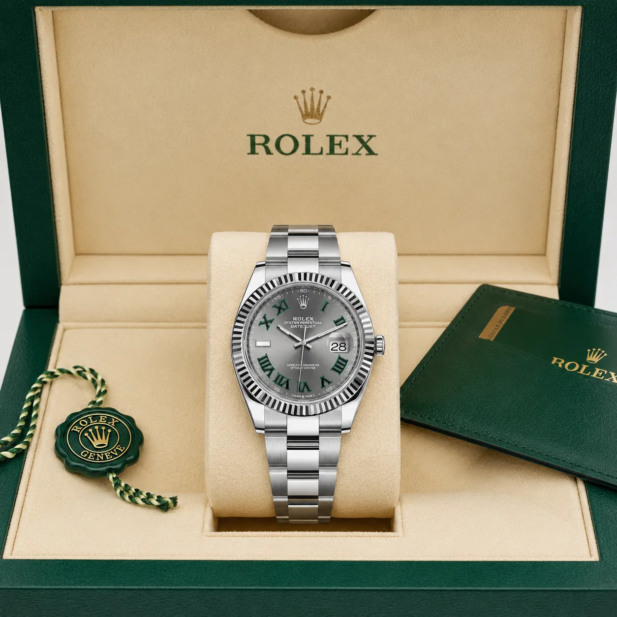 Rolex GMT-Master II m126718ln-0005 40mm Calibre 3285 Black / Black Cerachrom Bezel 18K Yellow Gold AI 头图 5 - 包装盒 [ai-shot:box-shot]