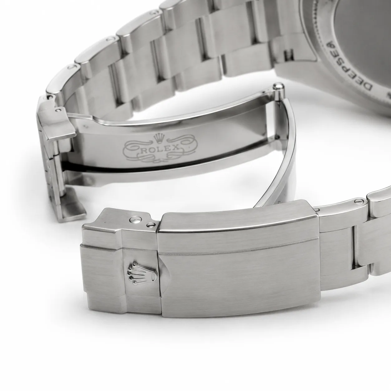 Rolex Deepsea m136660-0006 44mm Calibre 3235 Black / Black Cerachrom Bezel 904L Stainless Steel AI 头图 3 - 表扣表链 [ai-shot:bracelet-clasp]