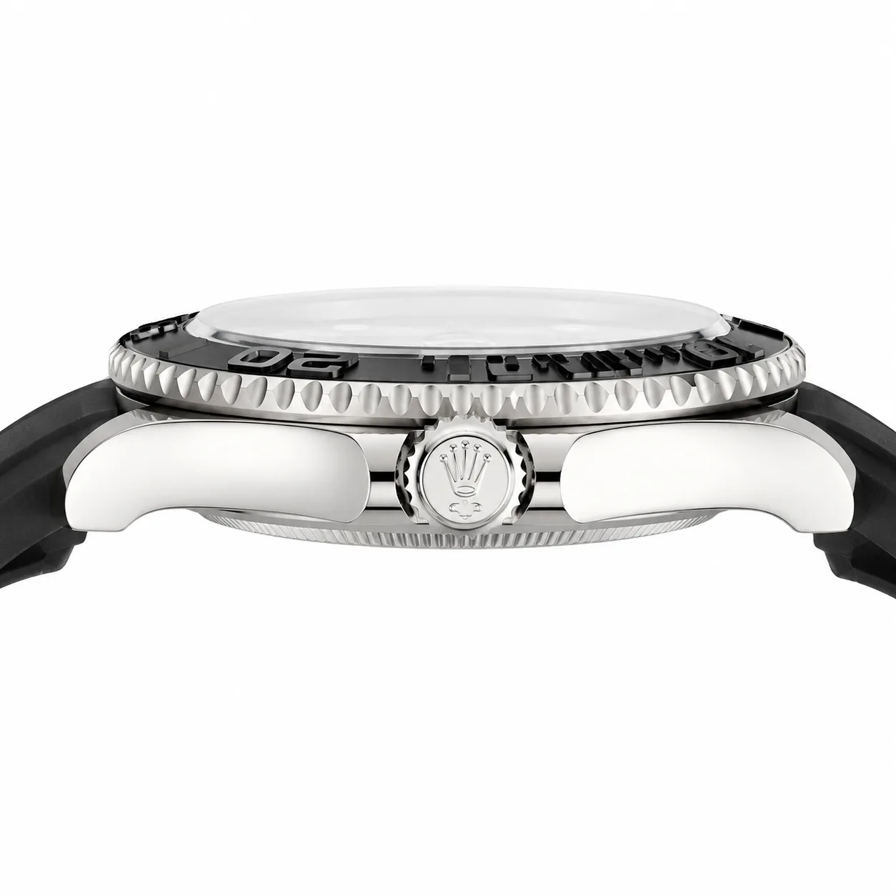 Rolex Yacht-Master m226659-0004 42mm Cal.3235 18K White Gold AI 头图 2 - 侧面细节 [ai-shot:side-detail]