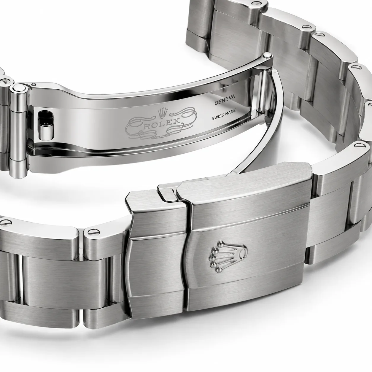 Rolex Oyster Perpetual m134300-0001 41mm Calibre 3230 904L Stainless Steel AI 头图 3 - 表扣表链 [ai-shot:bracelet-clasp]