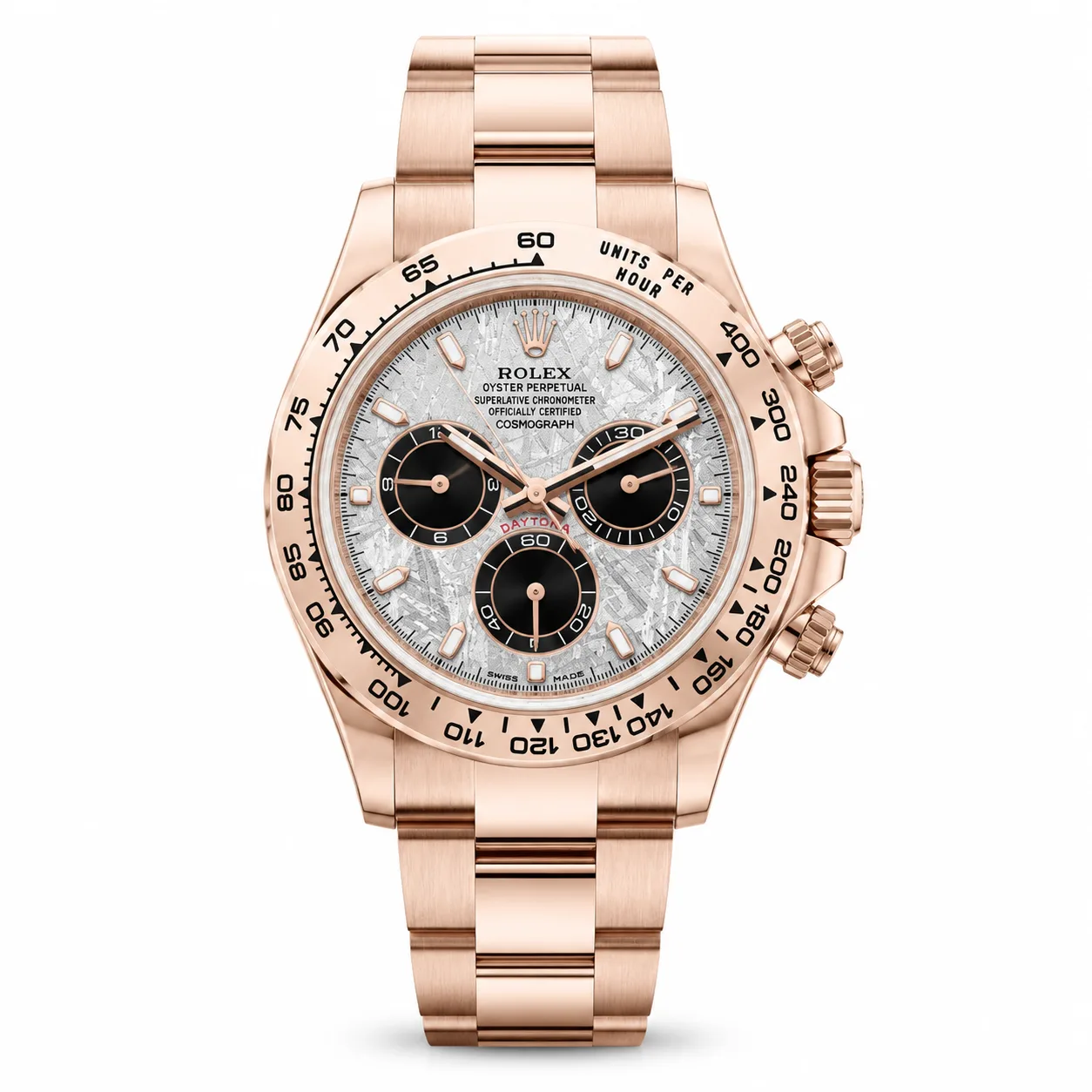 Rolex Cosmograph Daytona m116505-0014 40mm Calibre 4130 Everose / Everose Gold Bezel 18K Everose Gold AI 头图 1 - 白底全貌 [ai-shot:full-white]